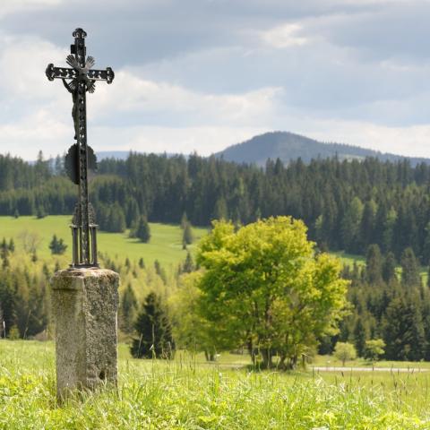 Výhledy z Huťské hory. Foto Jaroslav Vogeltanz