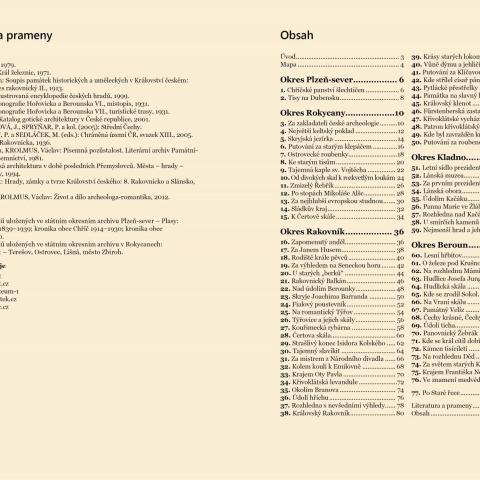 Křivoklátsko - obsah knihy