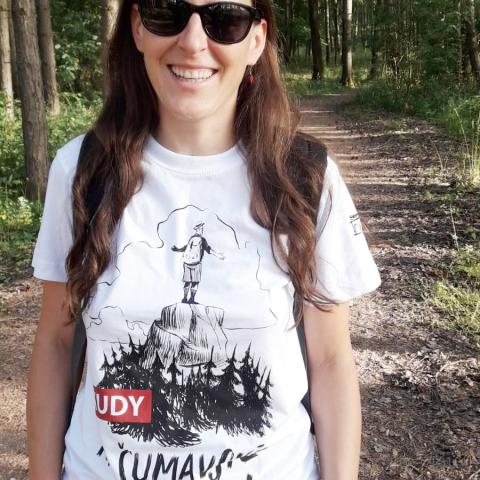 Tričko Kudy na šumavské vrcholy